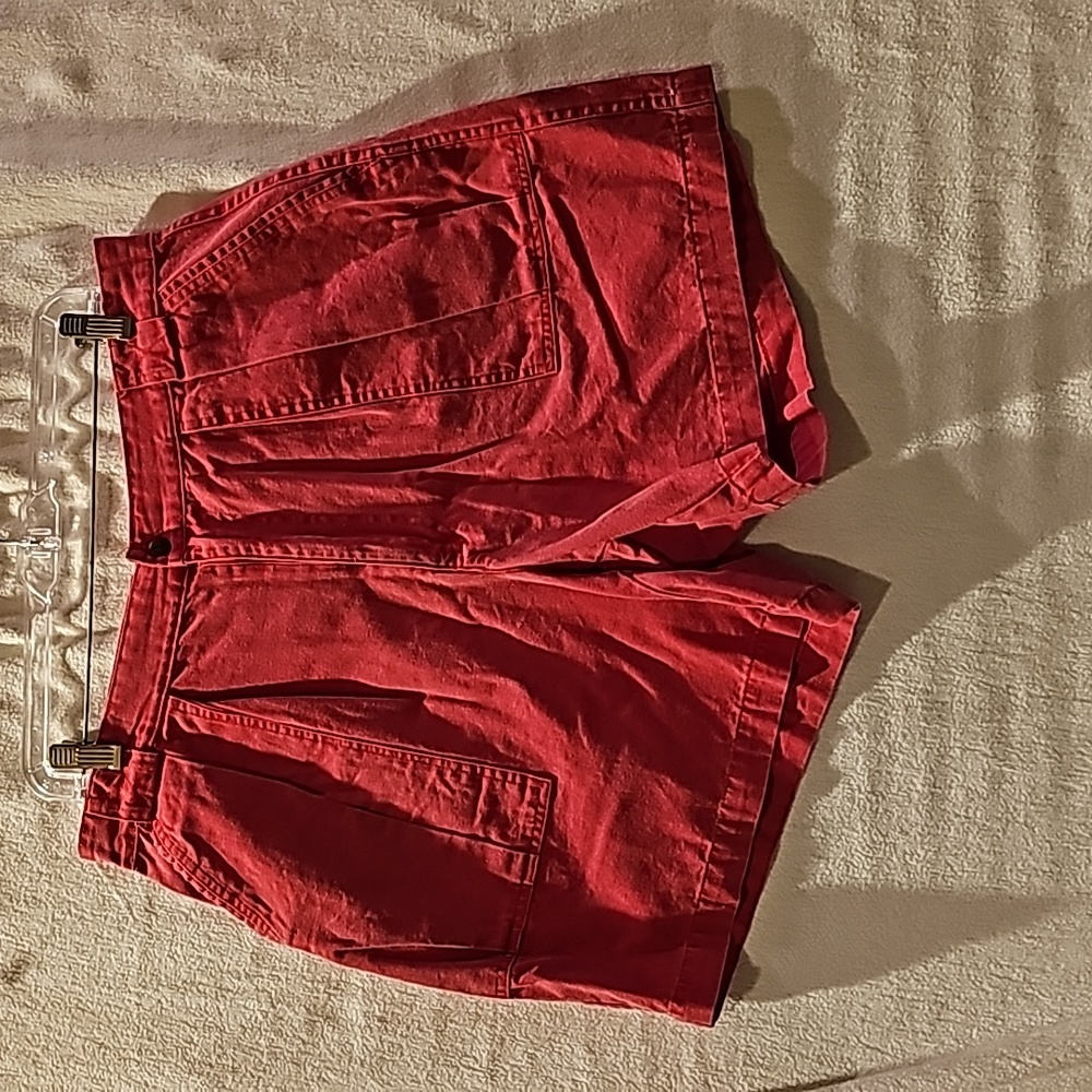 Men's 36 Boston Traders Shorts Vintage Red